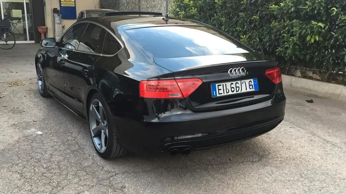 Usata Audi A5 177 CV (130 kW) 2012 Nero Coupé