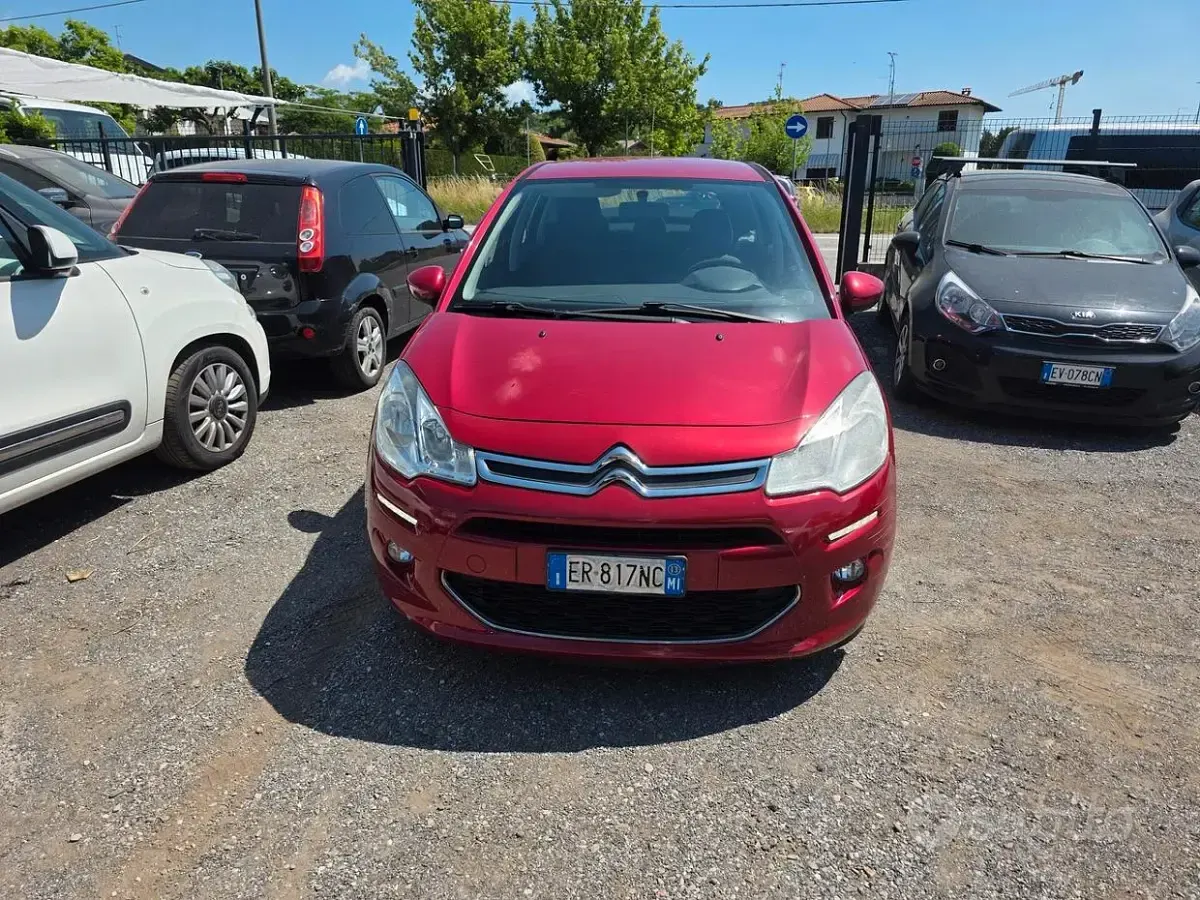 Usata Citroën C3 Exclusive 95 CV (69 kW) 2013 Rosso Berlina