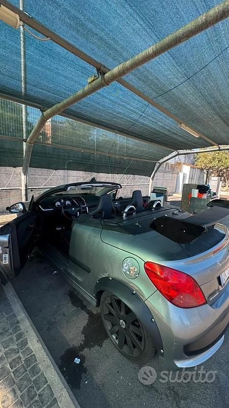 Usata Peugeot 207 120 CV (88 kW) 2007 Grigio Cabrio
