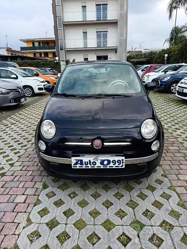 Usata Fiat 500 Lounge 69 CV (50 kW) 2011 Blu Berlina