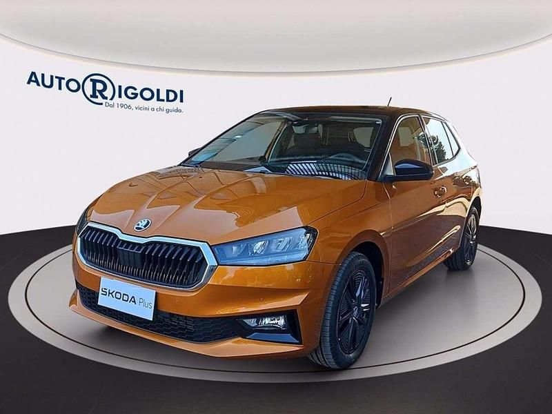 Nuova Skoda Fabia Selection 116 CV (85 kW) 2025 Arancione sunset metallizzato Berlina