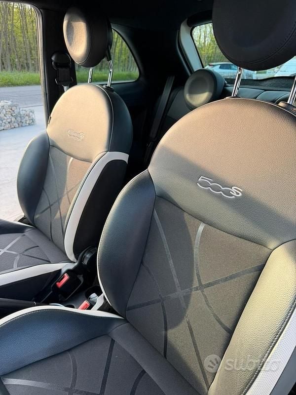 Usata Fiat 500S S 69 CV (50 kW) 2018 Bianco Berlina