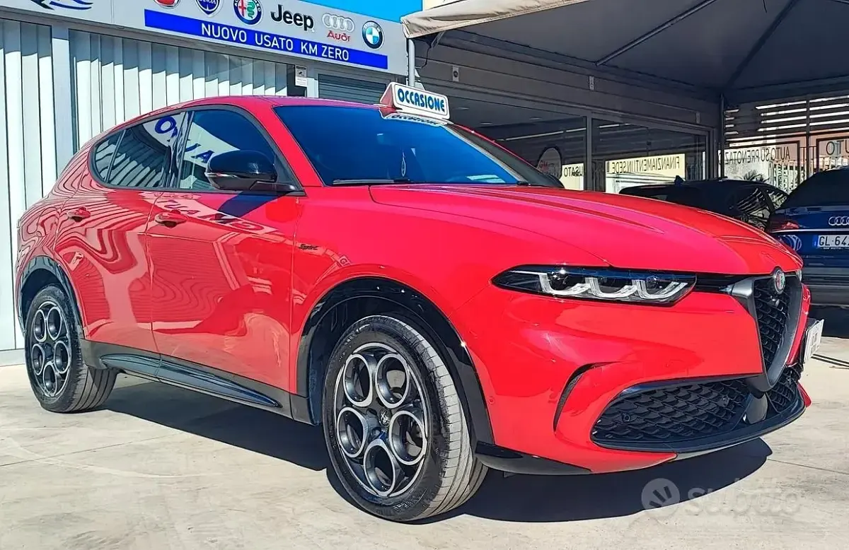 Usata Alfa Romeo Tonale Sprint 131 CV (96 kW) 2024 Rosso SUV