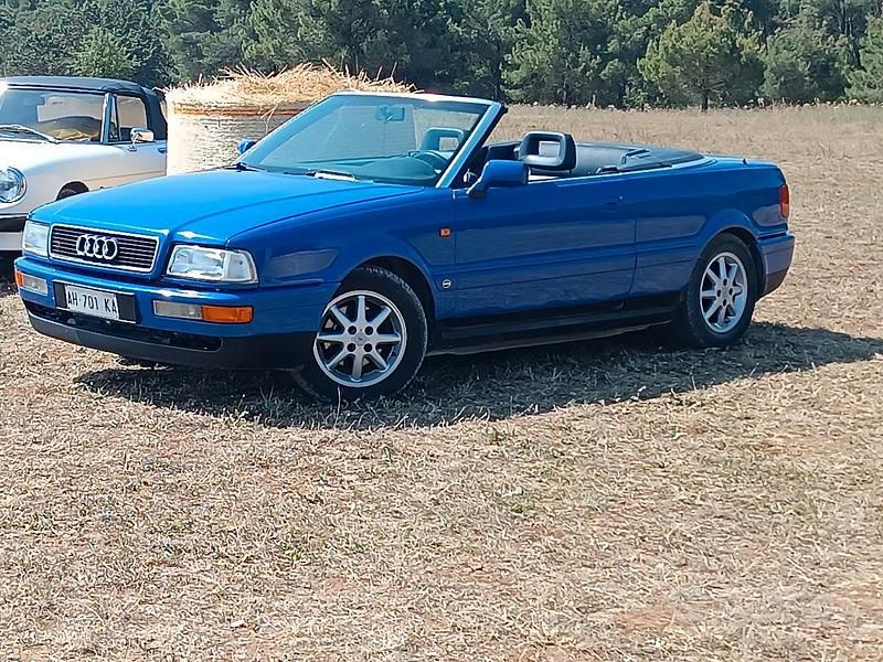 Usata Audi 80 140 CV (102 kW) 1995 Blu Cabrio