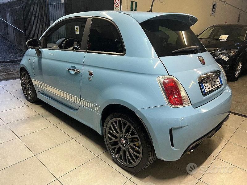 Usata Abarth 595 140 CV (102 kW) 2016 Azzurro Utilitaria