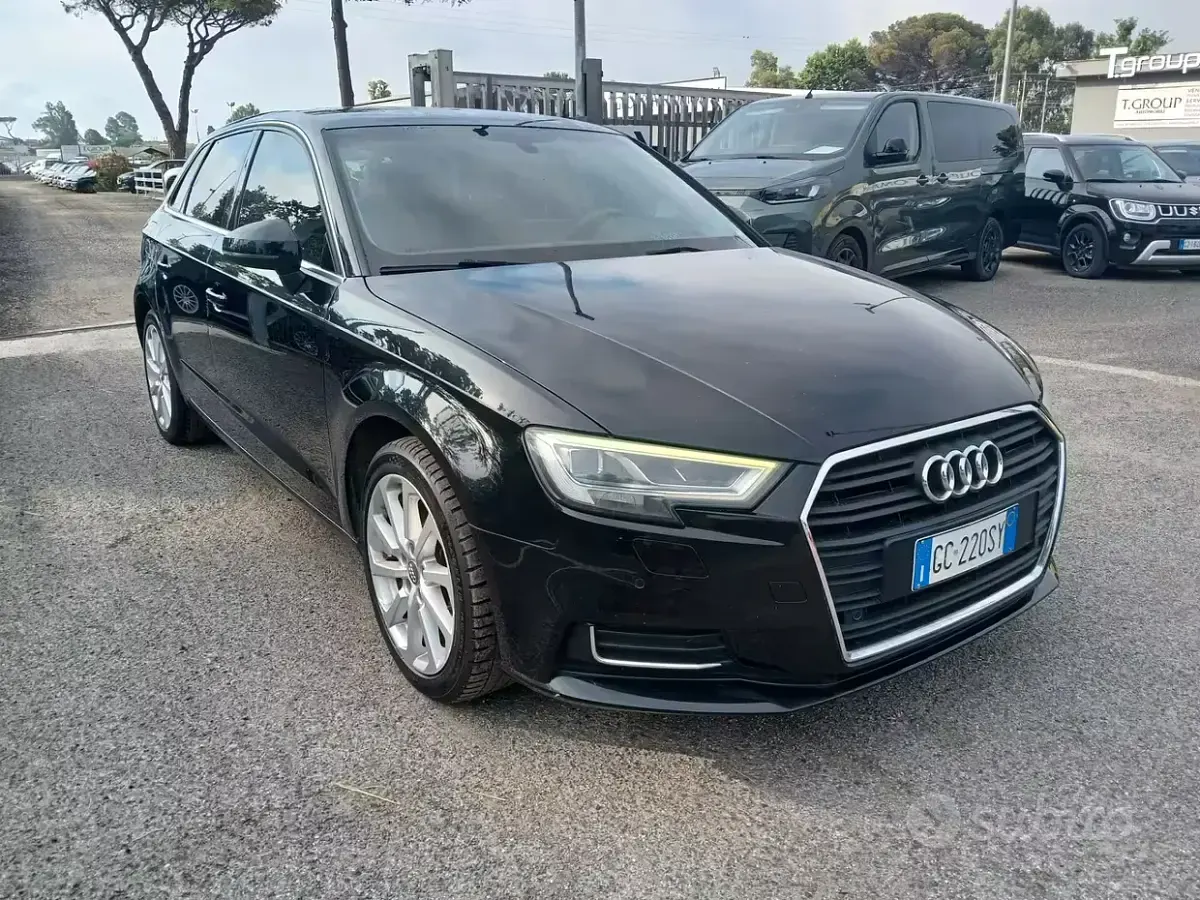Usata Audi A3 Sport 116 CV (85 kW) 2019 Nero Berlina