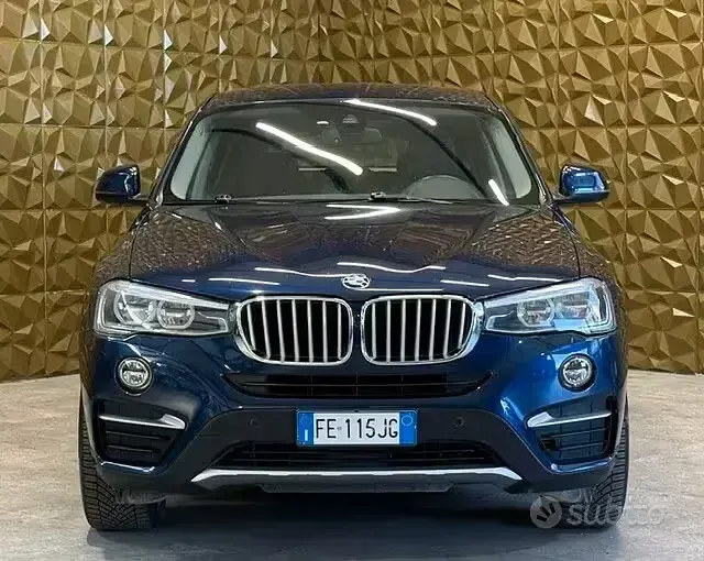 Usata BMW X4 249 CV (183 kW) 2016 Blu SUV