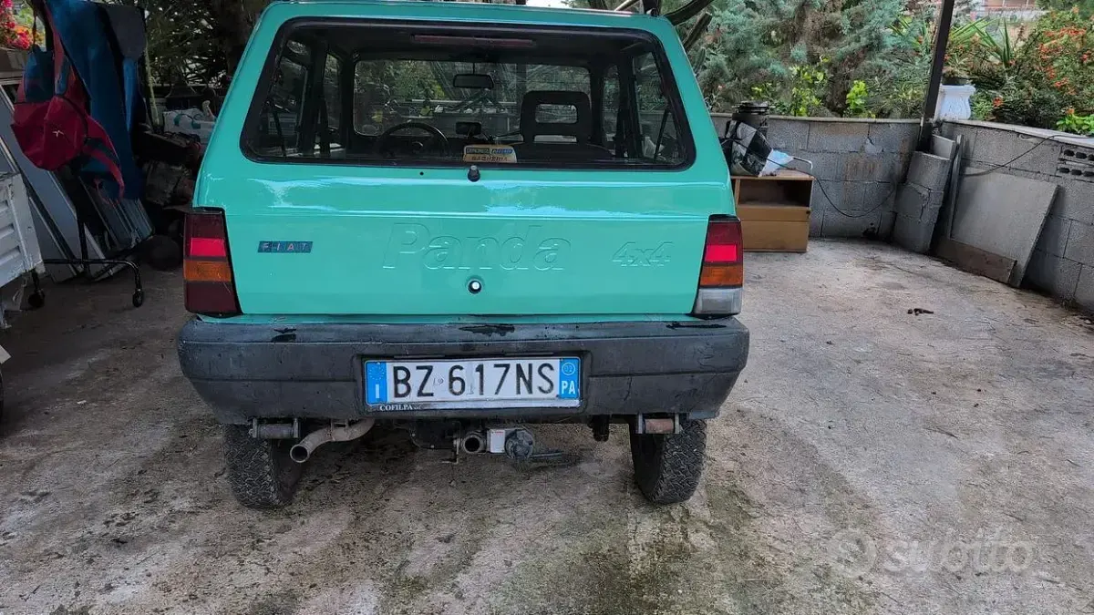 Usata Fiat Panda 4x4 54 CV (39 kW) 2002 Utilitaria