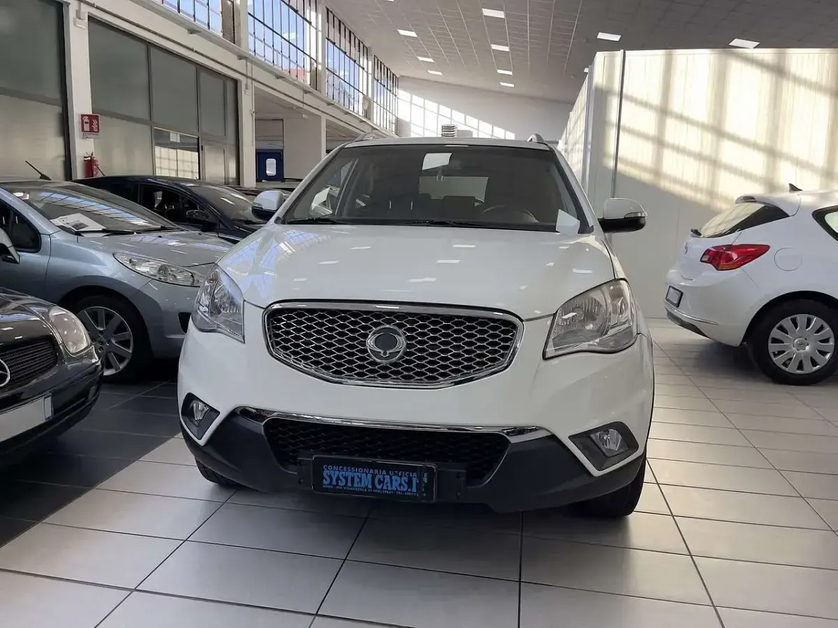 Usata SsangYong Korando 148 CV (108 kW) 2013 Bianco SUV