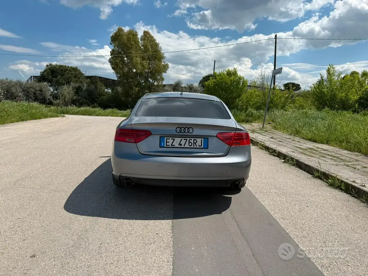Usata Audi A5 S-Line 190 CV (139 kW) 2015 Grigio Coupé