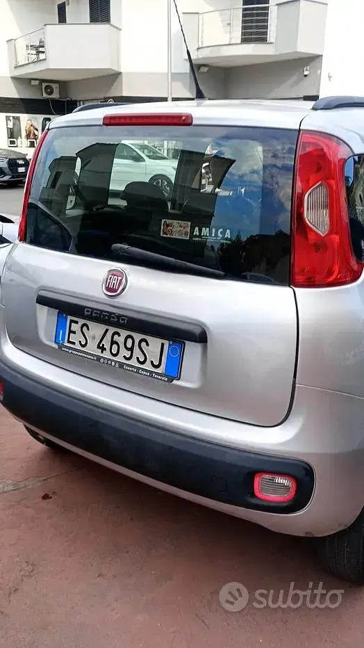 Usata Fiat Panda Easy 80 CV (58 kW) 2013 Grigio Utilitaria