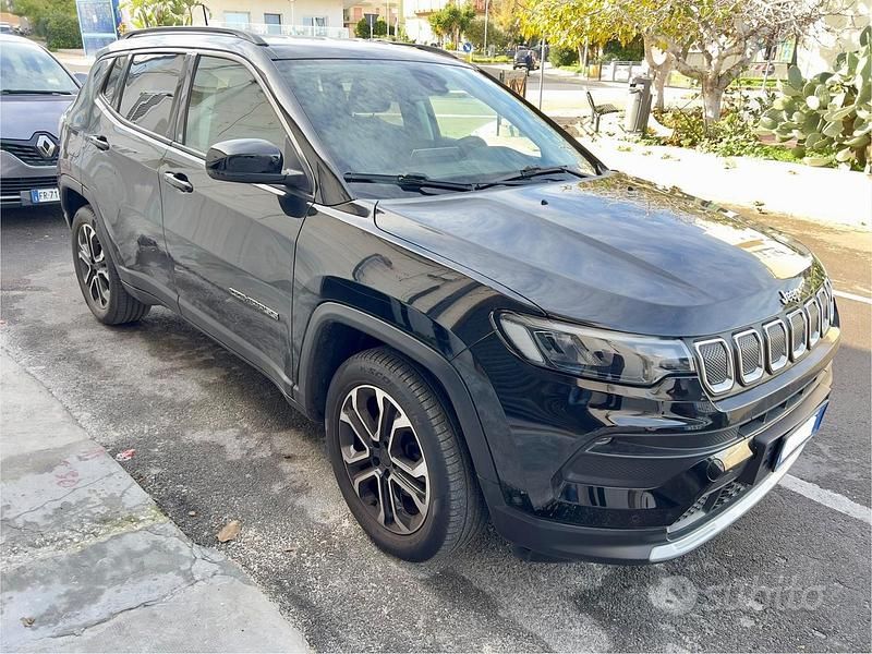 Usata Jeep Compass Limited 131 CV (96 kW) 2022 Nero SUV