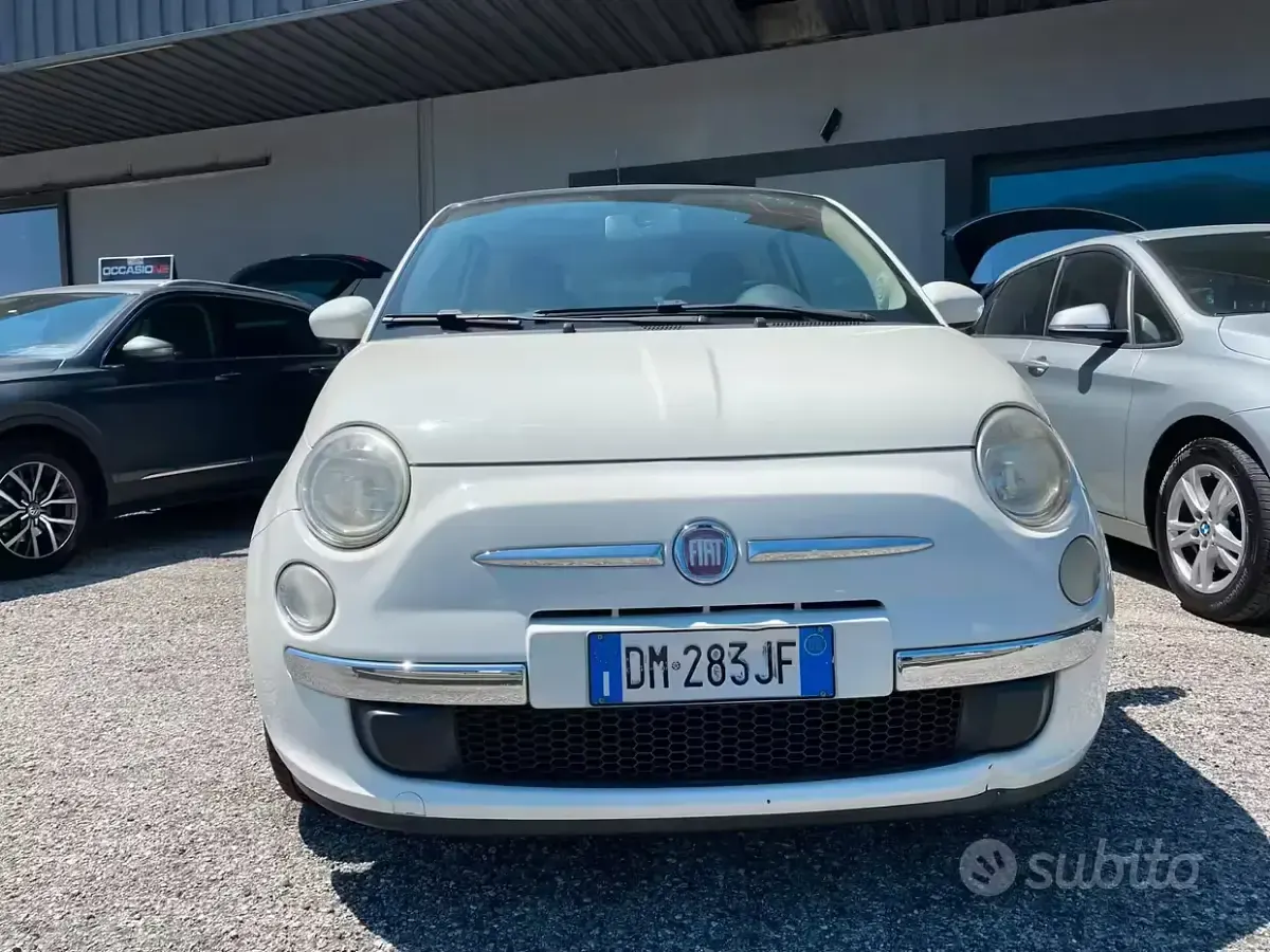 Usata Fiat 500 Lounge 69 CV (50 kW) 2008 Bianco Berlina