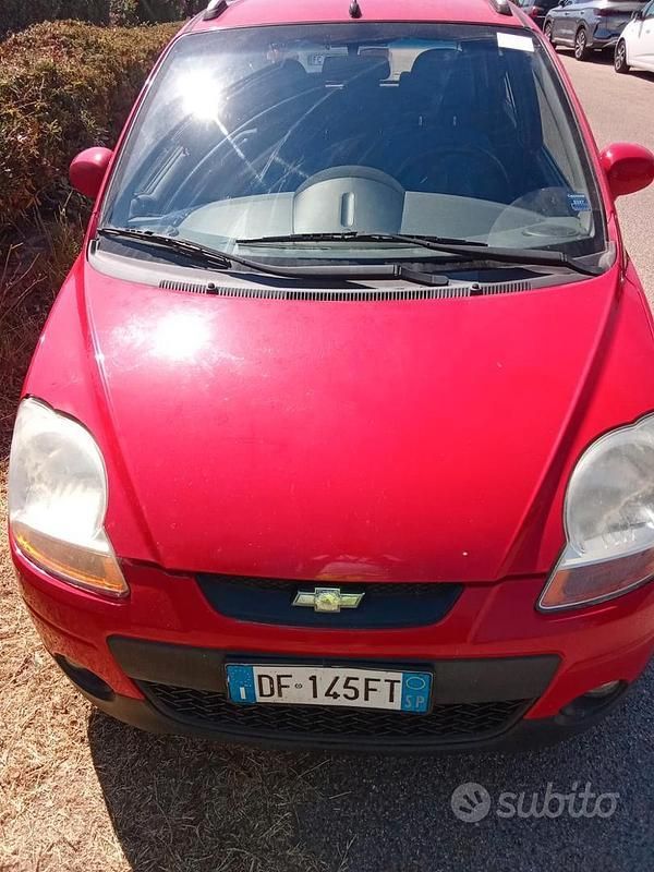 Usata Chevrolet Matiz 67 CV (49 kW) 2008 Rosso Utilitaria