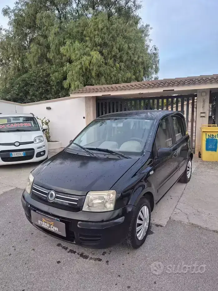 Usata Fiat Panda Active 54 CV (39 kW) 2007 Nero Utilitaria