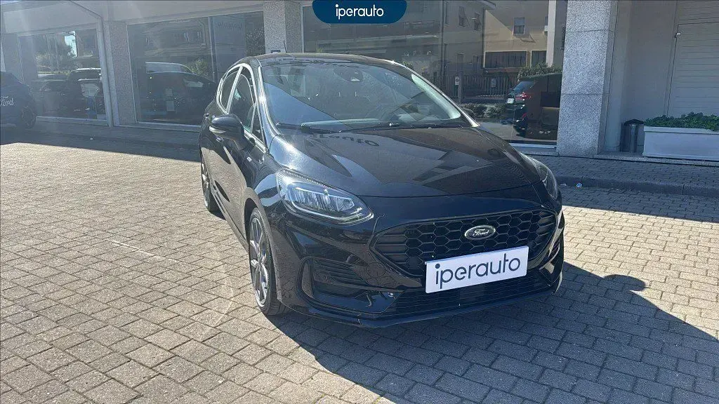 Usata Ford Fiesta ST-Line 125 CV (91 kW) 2023 Nero Utilitaria