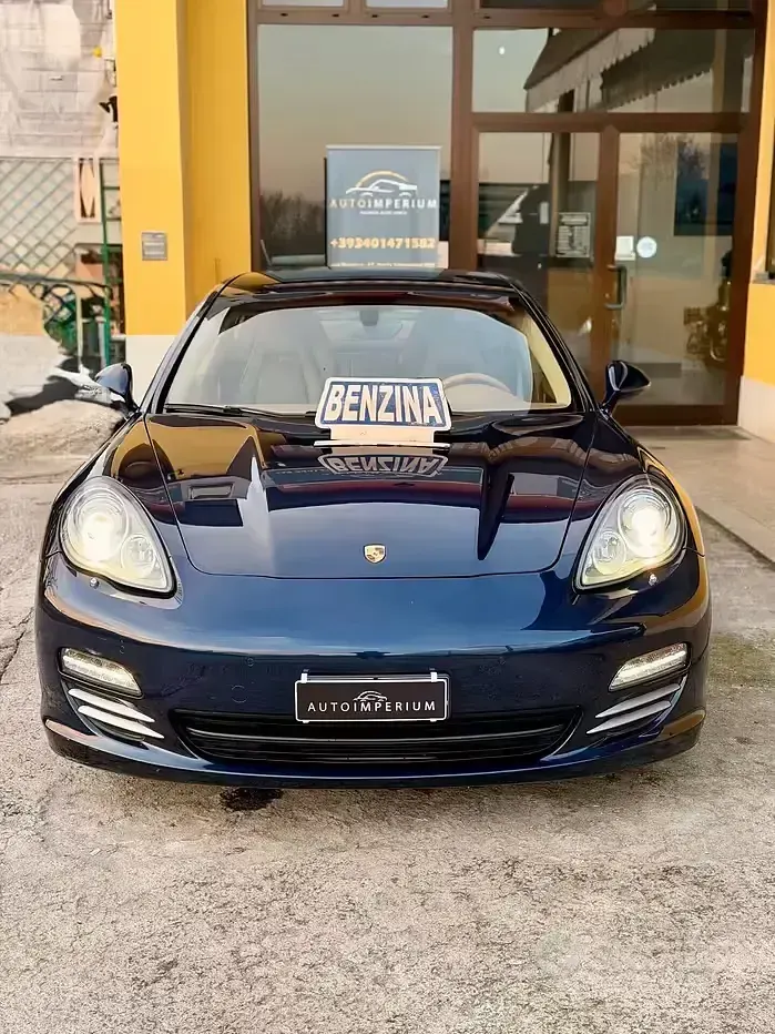 Brugt Porsche Panamera 400 HK (294 kW) 2010 Blå Hatchback