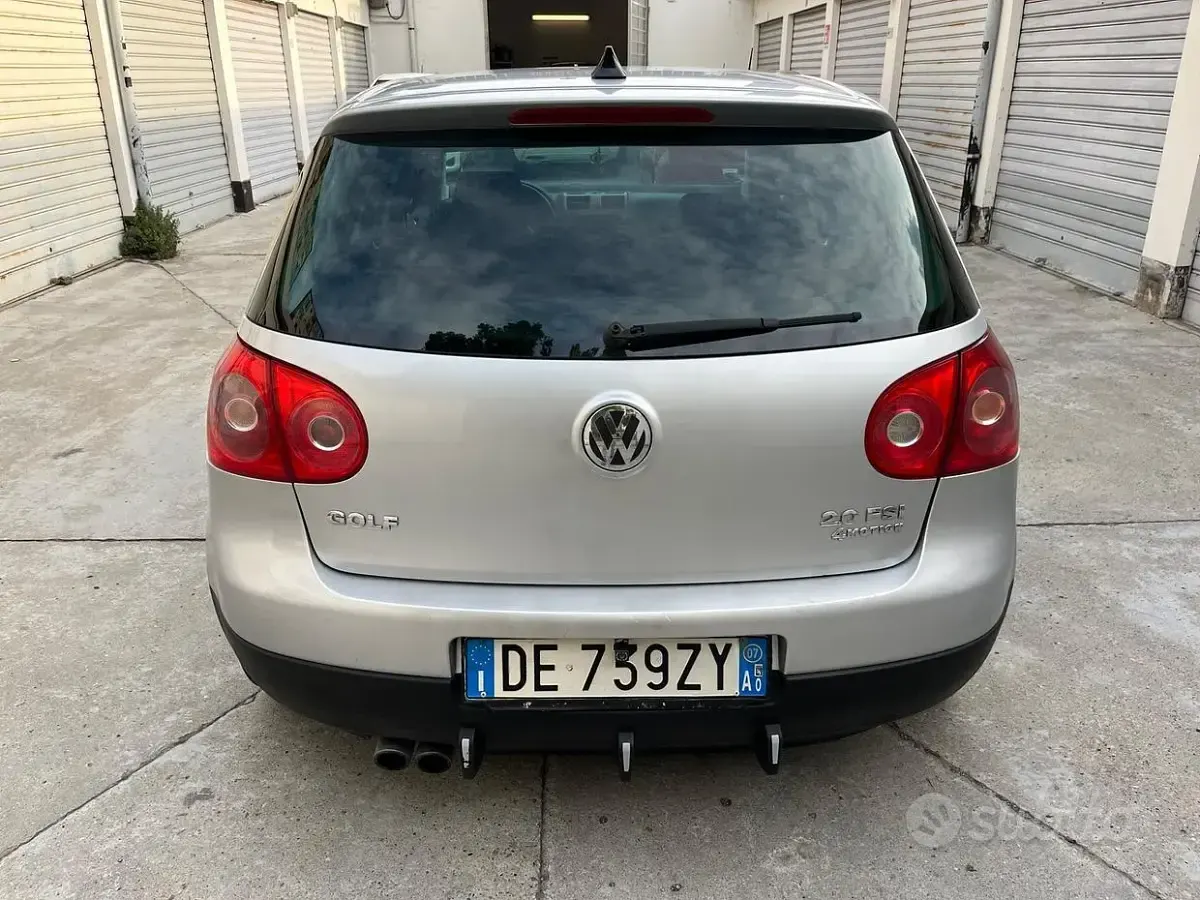 Usata VW Golf V GT 150 CV (110 kW) 2007 Grigio Berlina
