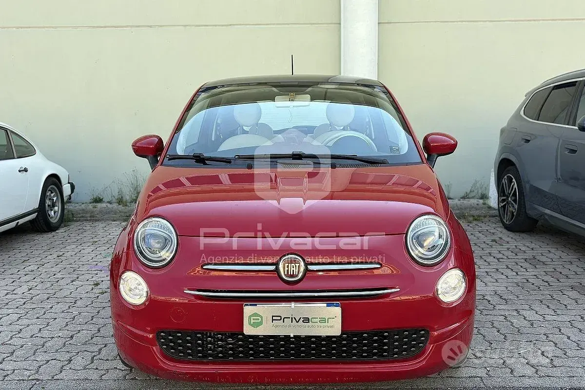 Usata Fiat 500 Lounge 95 CV (69 kW) 2018 Rosso Utilitaria