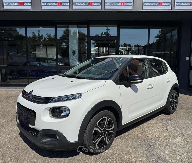 Usata Citroën C3 Feel 83 CV (61 kW) 2018 Bianco Utilitaria