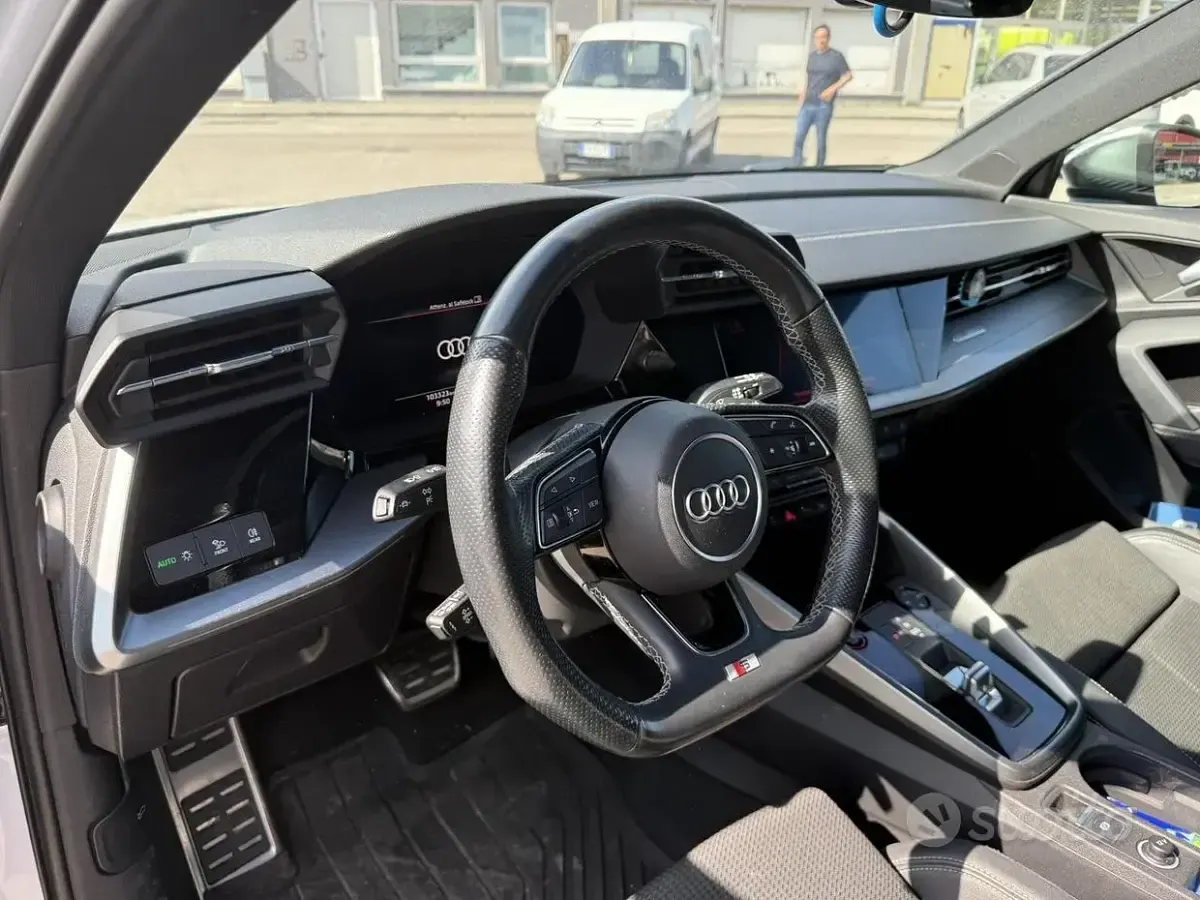 Usata Audi S3 310 CV (228 kW) 2020 Bianco Berlina