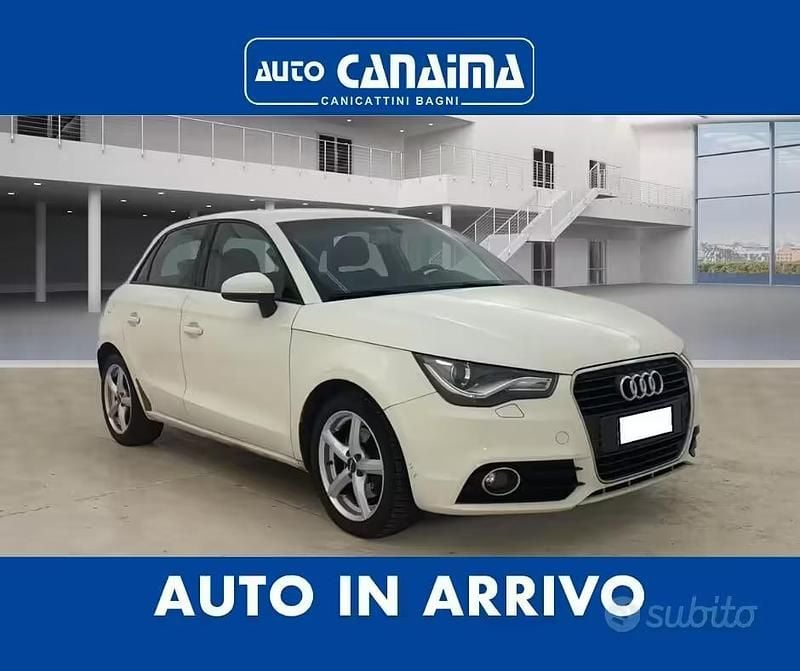 Usata Audi A1 104 CV (76 kW) 2013 Bianco Utilitaria