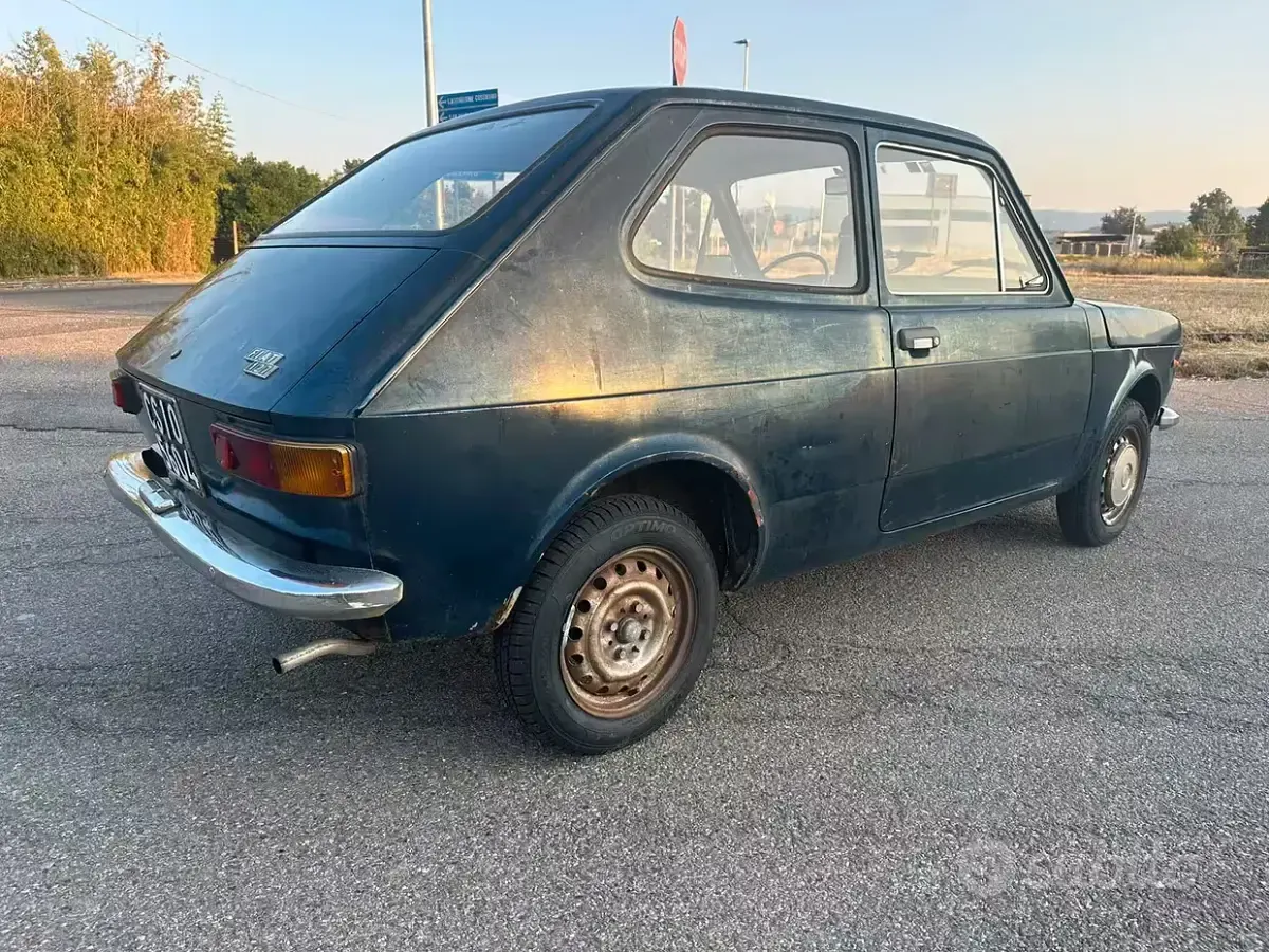 Usata Fiat 127 1970 Bluazzurro Berlina