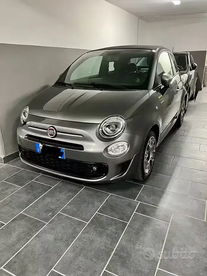 Usata Fiat 500 Rockstar 85 CV (62 kW) 2020 Grigio Cabrio