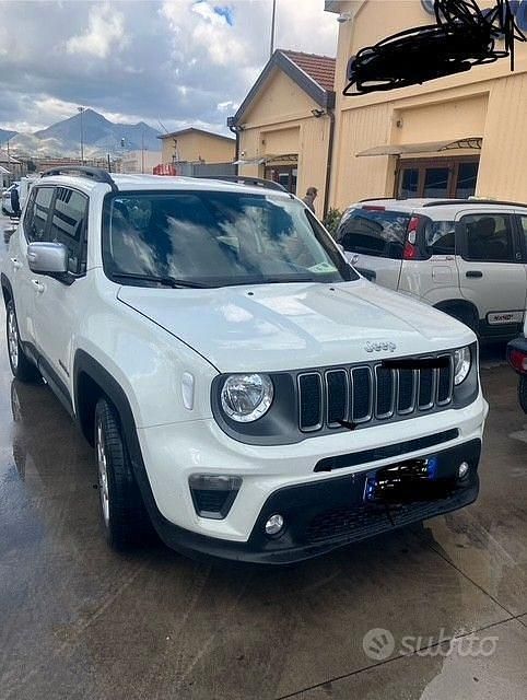 Bianco Usata 2022 Jeep Renegade Limited SUV | 21.800 € (Buon prezzo) - Immagine 1/4