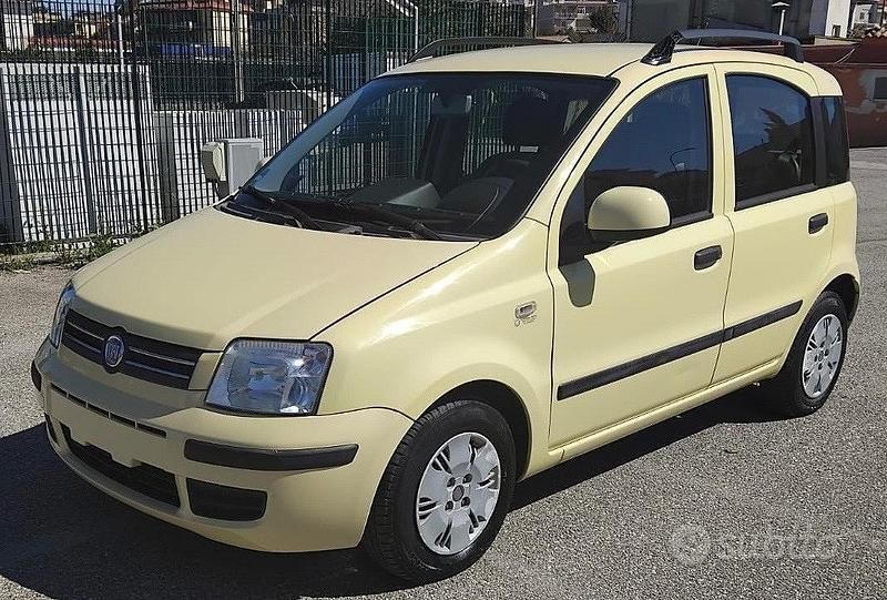 Usata Fiat Panda Dynamic 60 CV (44 kW) 2009 Giallo Utilitaria