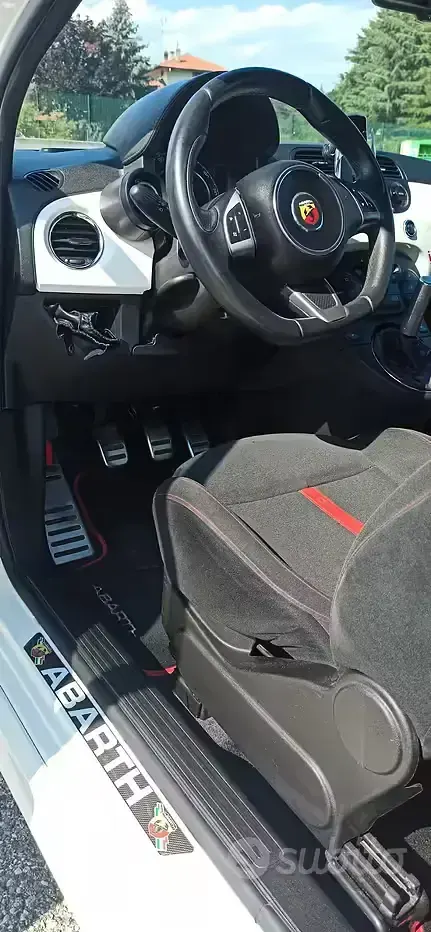 Usata Abarth 500 135 CV (99 kW) 2008 Bianco Utilitaria