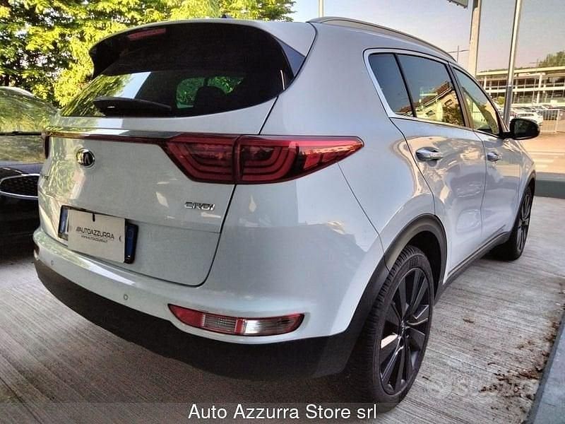 Usata Kia Sportage Style 116 CV (85 kW) 2019 Bianco / tetto nero SUV