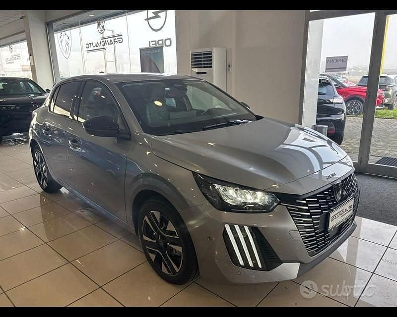 Nuova Peugeot 208 Allure 2025 Grigio Utilitaria