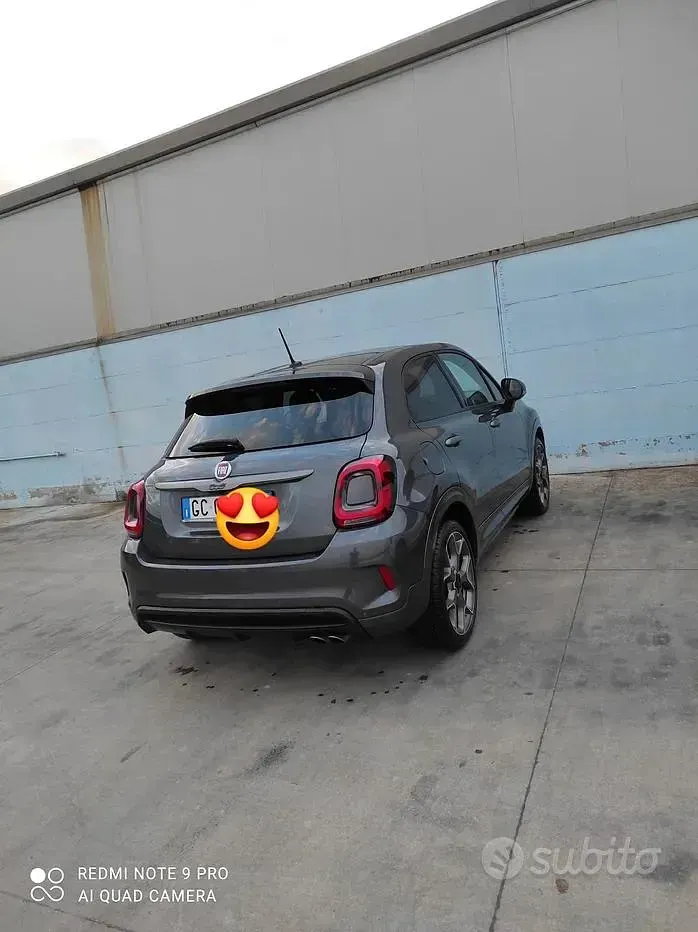 Usata Fiat 500X Sport 150 CV (110 kW) 2020 Grigio SUV