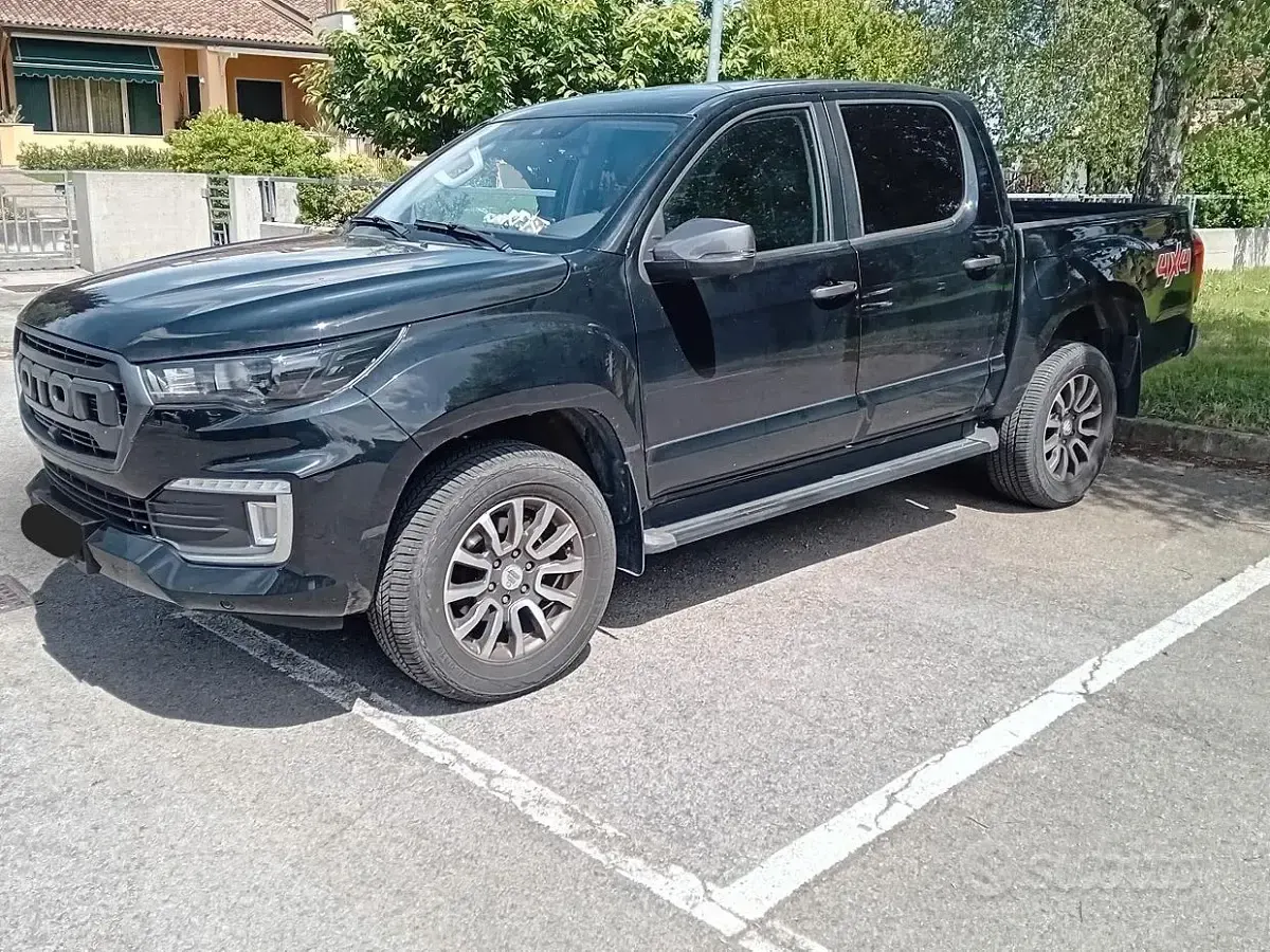Usata Foton Tunland G7 162 CV (119 kW) 2024 Nero Pick-up