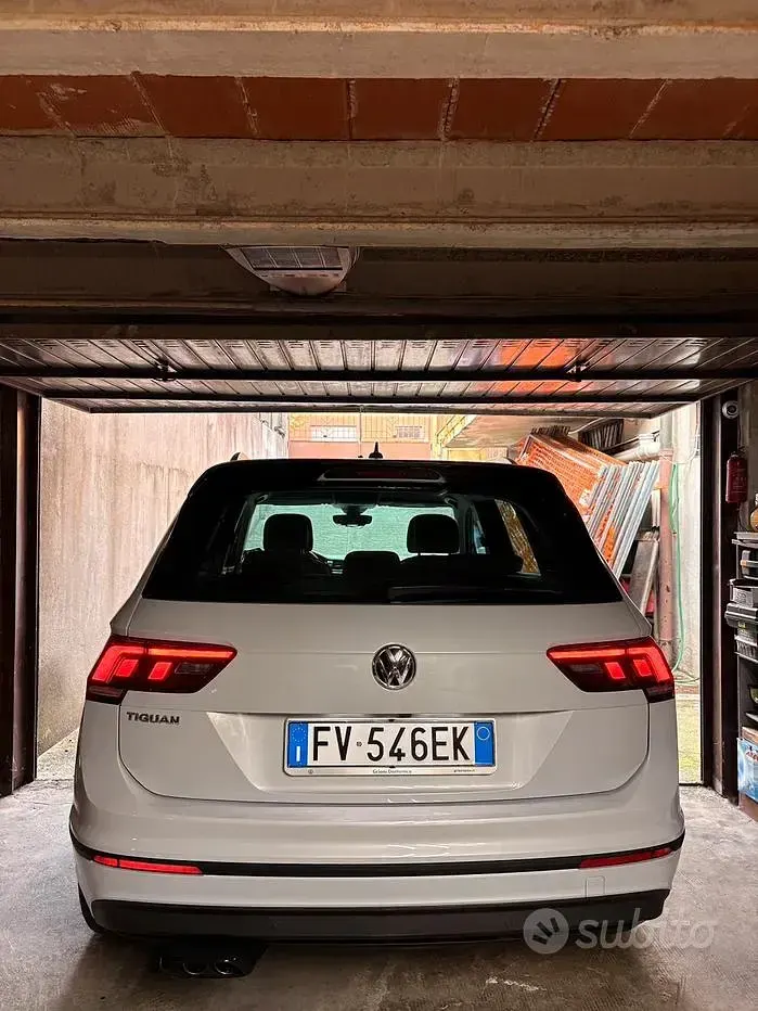 Usata VW Tiguan 150 CV (110 kW) 2019 Bianco SUV