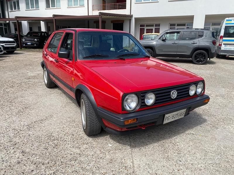 Usata VW Golf II 54 CV (39 kW) 1989 Rosso Utilitaria