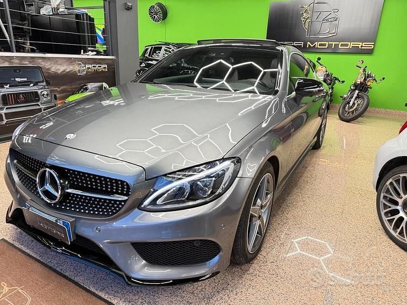 Usata Mercedes C250 Premium Plus 204 CV (150 kW) 2016 Grigio Berlina