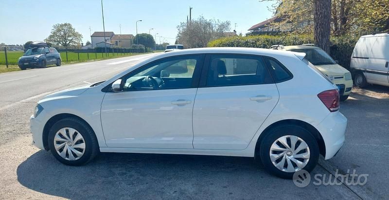 Usata VW Polo 80 CV (58 kW) 2019 Bianco Berlina