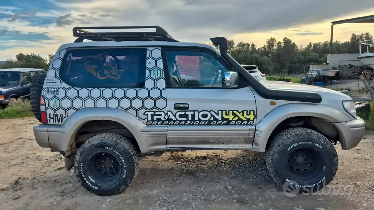 Usata Toyota Land Cruiser 125 CV (91 kW) 1998 Bianco SUV