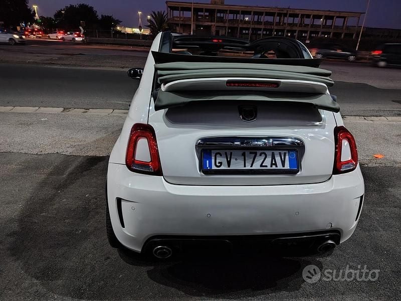 Usata Abarth 595 Competizione 160 CV (117 kW) 2012 Bianco Cabrio