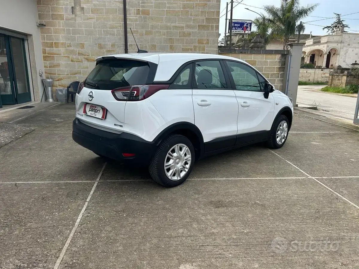 Usata Opel Crossland X Innovation 110 CV (80 kW) 2020 Bianco SUV