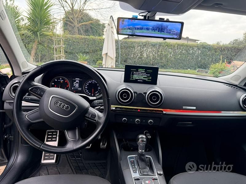 Usata Audi A3 Comfort 110 CV (80 kW) 2015 Grigio Berlina