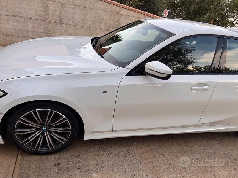 Usata BMW 320 M Sport 190 CV (139 kW) 2021 Bianco Berlina