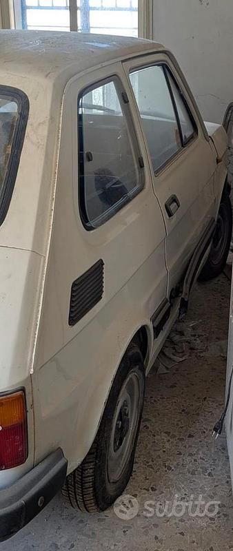 Usata Fiat 126 1981 Bianco Utilitaria