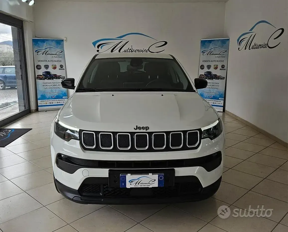 Usata Jeep Compass Longitude 131 CV (96 kW) 2022 Bianco SUV