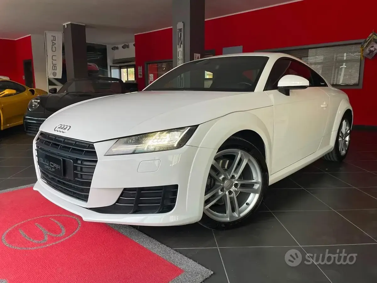 Usata Audi TT S-Line 184 CV (135 kW) 2015 Bianco Coupé