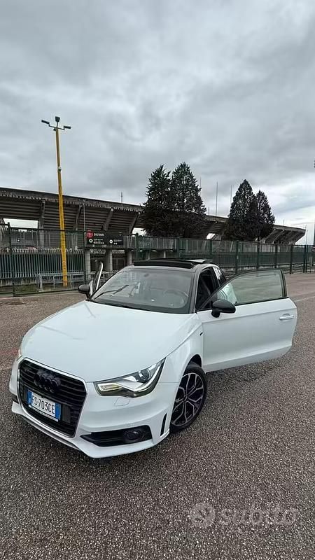 Usata Audi A1 S-Line 185 CV (136 kW) 2013 Bianco Utilitaria