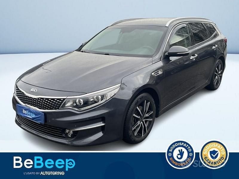 Usata Kia Optima 141 CV (103 kW) 2017 Antracite metallizzato Station wagon