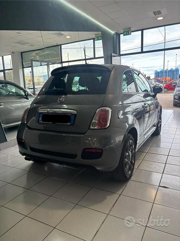 Usata Fiat 500 95 CV (69 kW) 2016 Grigio Berlina